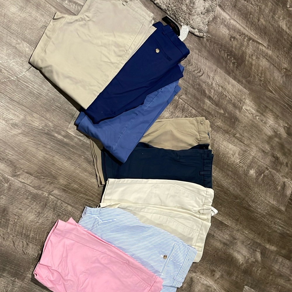 Boys Size 14 Vineyard Vines shorts and pants